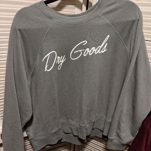 Dry Goods size small green sweater